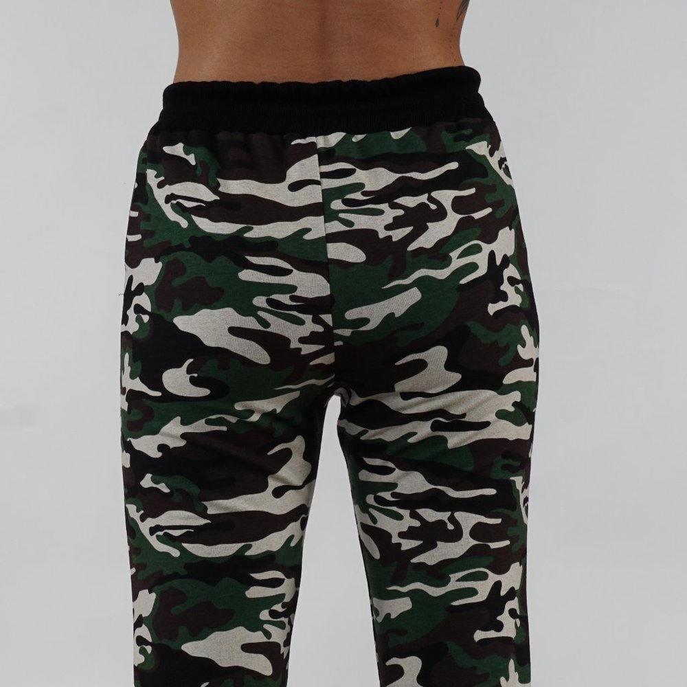 Camouflage Joggers Sweatpants with Pockets - Picture 4 of 4